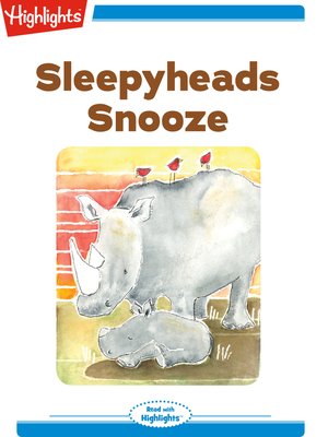 cover image of Sleepyheads Snooze